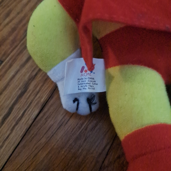 ACME Yellow and Red Hero Plush Toy - Picture 4 of 4